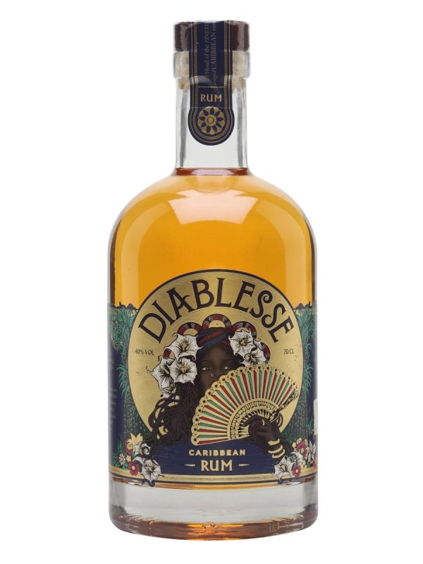 DIABLESSE - RHUM AMBRÉ - CARIBBEAN GOLDEN RUM - 70CL - 40°