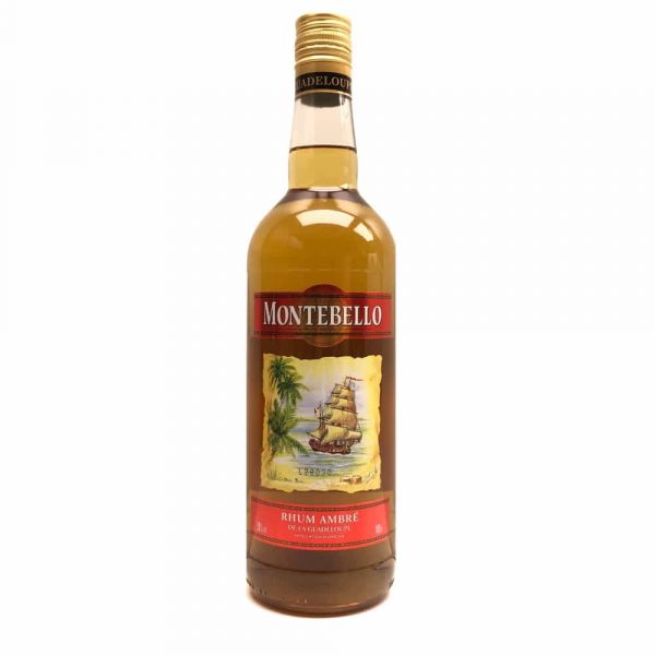 MONTEBELLO - RHUM AMBRÉ - 1L - 50°